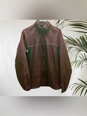 Reebok Men’s Burgundy Jacket Windbreaker L
